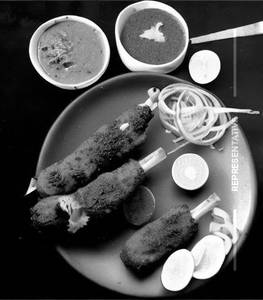 Sunehre Soya Achari Kebab