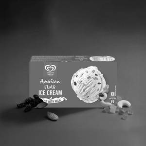 Kwality Wall's American Nuts Ice cream Party Pack 700ml