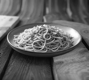 Garlic noodles