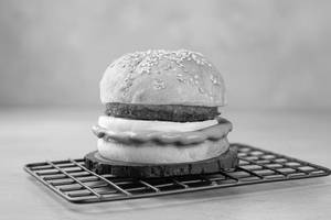 Schezwan burger