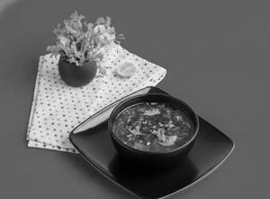 Veg Manchow Soup.