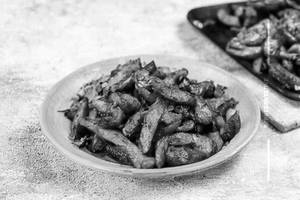 Mushroom Pepper Fry