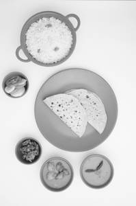 Homestyle Dal Fry With 5 Plain Tawa Roti                                            
