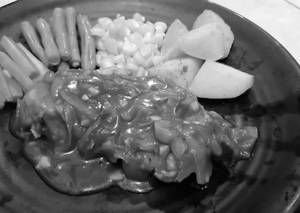 Chicken Heavan Steak.