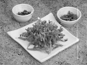 Crispy Shredded Potato Honey Chilly Dry