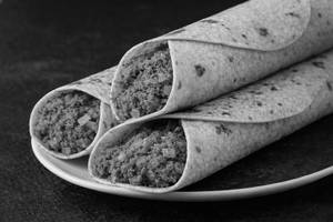 Butter Jack Veg Kathi Roll