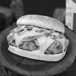 Cheesy Chicken Burger
