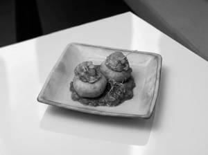 Deconstructed Madurai Vada Curry Veg