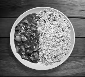 Baby Corn Chilli with Fried Rice Mini Meal