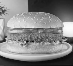 Veg crispy burger