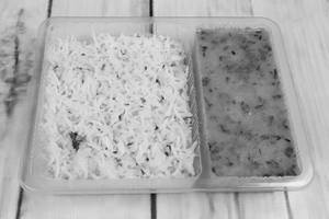 Dal Tadka Chawal (1 Bowl