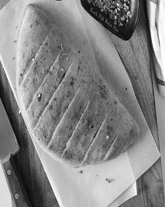 Special Chicken Stuff Garlic Bread