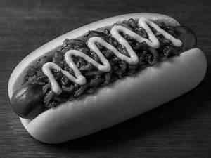 Currywurst Veg Hot Dog