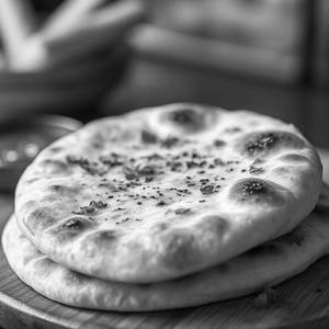 Garlic naan