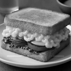 Cheesy Macaroni Sandwich