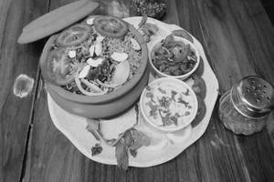 Hyderabadi Chicken Dum Biryani