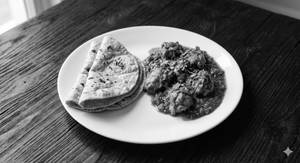 Chicken Masala + 4 Chapati + Rice