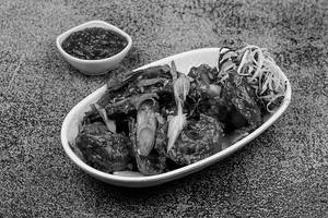 Schezwan Tossed Wonton