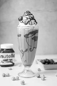 Nutella Milk Shake