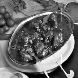 Chicken manchurian  [gravy]