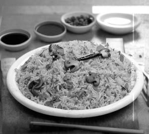 Mushroom Fried Rice