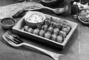 Potato Chilli Shots