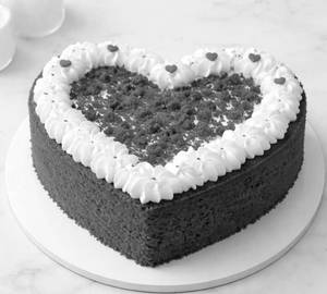 Heart Shape Red Velvet Cake [500G]