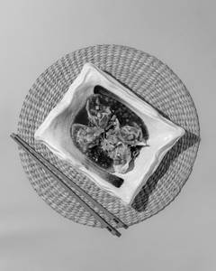 Hong Yu Water Chestnut Wonton, Burnt Garlic