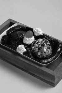 Chocolate Brownie Sundae