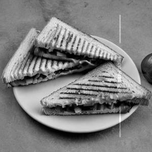 Onion Capscum Cheese Sandwich