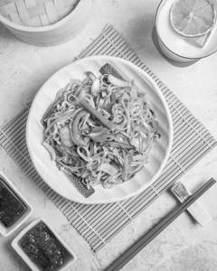 Wok-tossed Rice Noodles, Vegetables