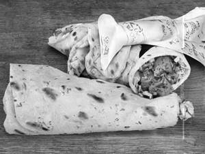 Chicken Seekh kabab Roll