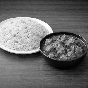 Biriyani Rice With Malabar Beef Curry