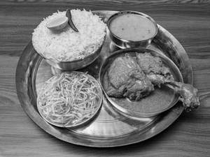 Chicken Mini Thali