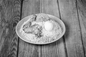 Egg chicken biryani