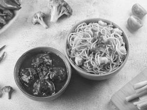 Chilli Garlic Chicken Noodle Combo