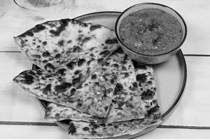 Veg Naan with Veg Gravy