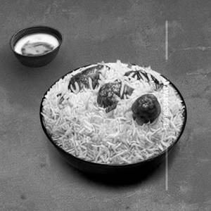 Fat Free Brown Rice Egg Biryani