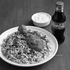 Chicken Biryani Full with Coke 200ml