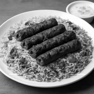 Chicken Kabab Biryani Full