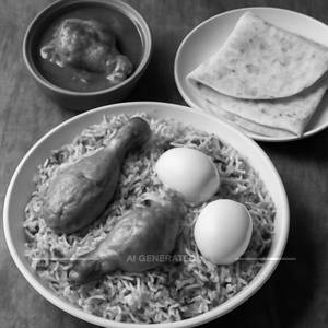 Chicken Family Pack Biryani (Serves 3 -4)