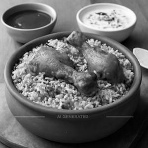 Spl Chicken Handi Biryani (2 Persons)