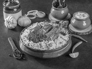 Chicken Kabab Biryani