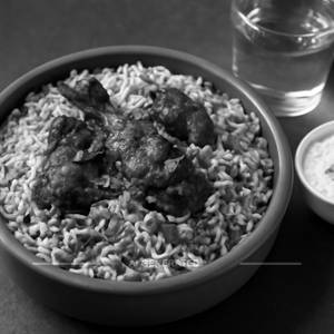 Mutton Dum Biryani.
