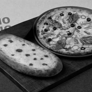 Farmhouse Pizza + Italian Cheese Garlic Bread Combo