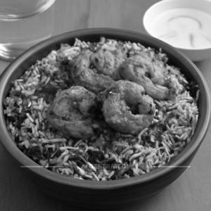 Gongura Prawn Biryani