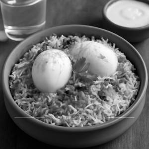 Egg biryani