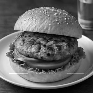 Chicken Kebab Burger