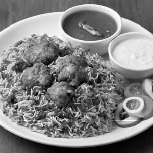 Boneless Chicken Biryani Full