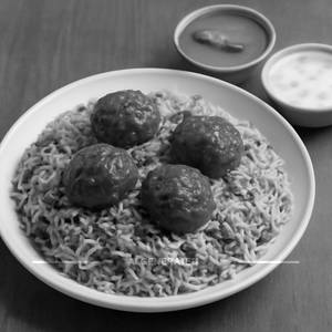 Veg Manchurian Biryani